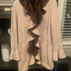 100% authentic shearling coat